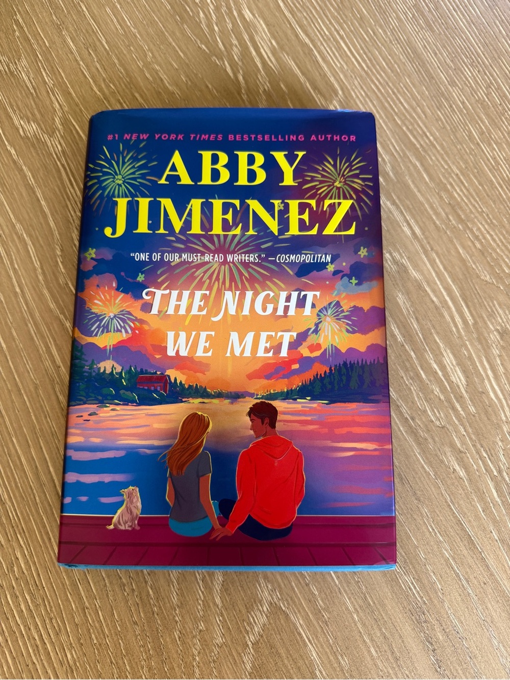 “The Night We Met” Deluxe hardcover book by Abby Jimenez